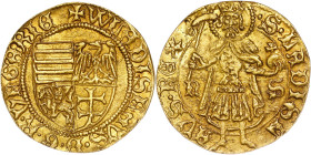 Hungary – Wladislaus I. (1440-1444) Goldgulden o.J. (1441) Neustadt