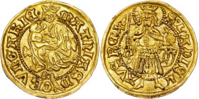 Hungary – Matthias Corvinus (1458 – 1490) Goldgulden Neustadt