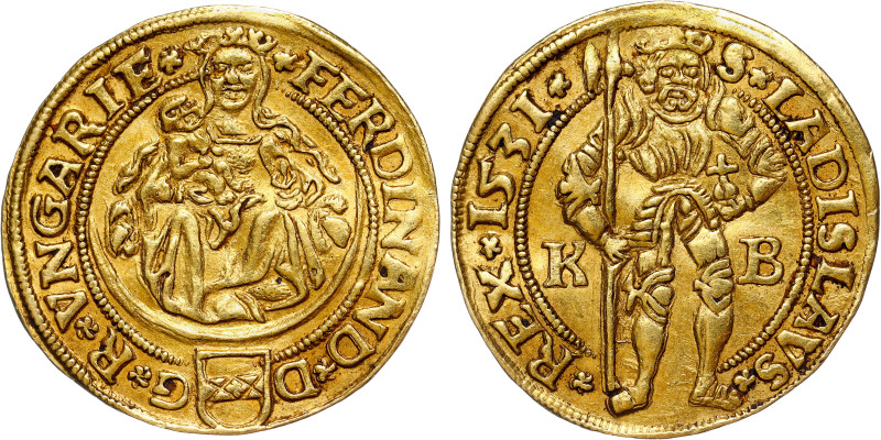 Ferdinand I. (1521-1564) 
Ducat 1531 Kremnica

Ferdinand I., RDR
Dukat 1531 Krem...