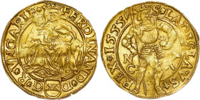 Ferdinand I. (1521-1564) Dukat 1555 Neustadt