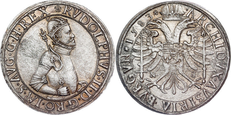 Rudolph II, House of Habsburg 
Thaler 1583 

Rudolf II., RDR 
Taler 1583

Rudolf...