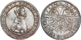 House of Habsburg - Rudolph II. (1576 - 1612) Thaler 1583 Neustadt