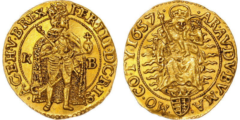 Ferdinand III., House of Habsburg
Ducat 1657 Kremnica

Ferdinand III., RDR
Dukat...