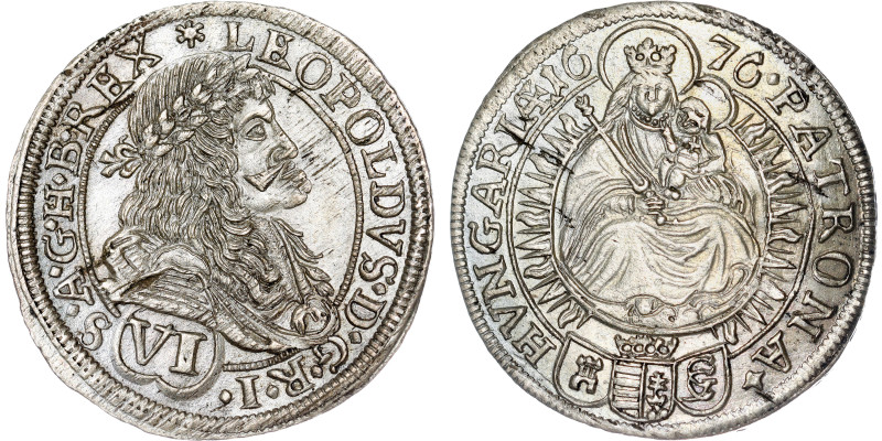 Leopold I, House of Habsburg
VI Kreuzer 1676 Pozsony / Bratislava

Leopold I., R...