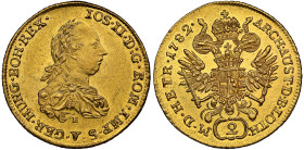 Joseph II. (1765-1790) 2 Ducat 1782 E