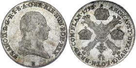 Franz I. (1792 -1835) ¼ Thaler 1793 B