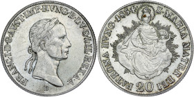 Franz I. (1792 -1835) 20 Kreuzer 1834 B