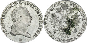 Franz I. (1792 -1835) 3 Kreuzer 1818 B