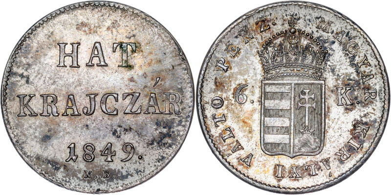 Ferdinand I of Austria, Austrian Empire
6 Kreuzer 1849 Baia Mare

Ferdinand I. (...