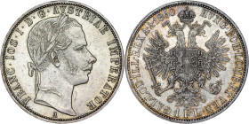 Franz Joseph I. (1848-1916) Gulden 1860 A