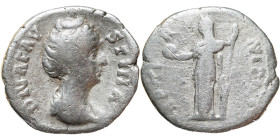 Rome - Diva Faustina I Denarius Rome after 141, AR