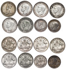 Australia – George V and VI – 3 and 6 Pence Lot – 8 pcs