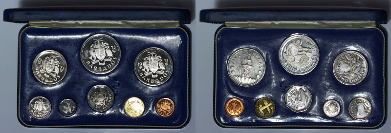 Barbados 1973 Proof Coin Set

Minted At The Franklin Mint, including original ca...