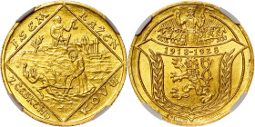 Czechoslovakia – First Republic, 2 Ducats 1928 Kremnitz