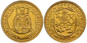 Czechoslovakia – First Republic, Ducat 1933 Kremnitz.