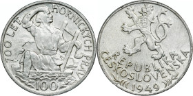 Czechoslovakia – 100 Korun 1949