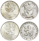 Czechoslovakia – 10, 25 Korun – 2 pcs