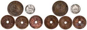 France – Indo Chine LOT – 5pcs