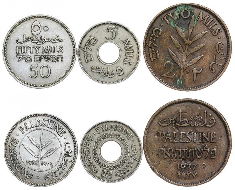 Palestine – LOT – 3 pcs

Good VF to Good EF