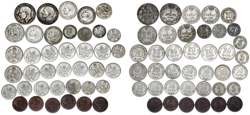 Serbia – Coin - LOT

39 pcs

VF to UNC