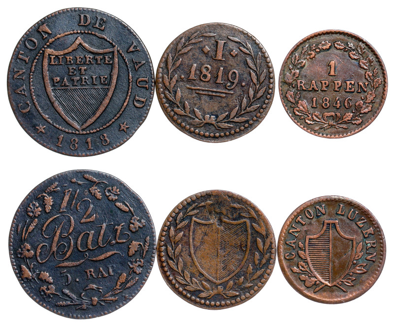 Switzerland – Coin – LOT

3 pcs

Good VF/EF