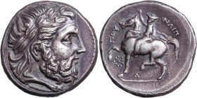 Greek, KINGS of MACEDON. Philip II. 359-336 BC. AR Tetradrachm