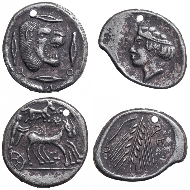 AR Tetradrachm 2 pcs.

collectors copies / Sammler Kopie

10,32g together, VF, h...