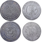 House of Habsburg - Ferdinand I. (1521-1564) 1/4 Thaler 2 pcs Collector Copies