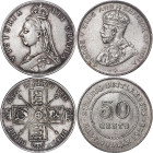 Great Brittain – 2 Pieces Counterfeit Coin