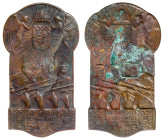 Austria-Hungary – Franz Joseph Plaquette 1917