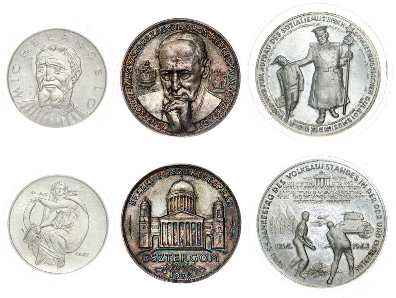 Hungary – Silver Medal LOT

3 pcs, 63,68g

EF/UNC