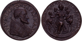 Papal States - Pio IV. (1559-1565) Bronze Medal 1563. Posthumous Issue (1700-1800)