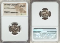 MACEDONIAN KINGDOM. Alexander III the Great (336-323 BC). AR drachm (17mm, 3h). NGC Choice XF. Early posthumous issue of 'Colophon', ca. 310-301 BC. H...