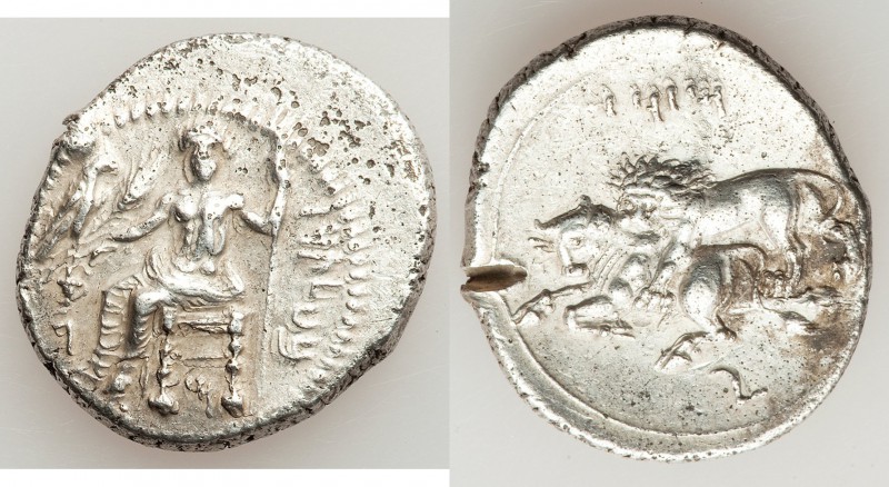 CILICIA. Tarsus. Mazaeus, as Satrap (ca. 361-328 BC). AR stater (27mm, 10.91 gm,...