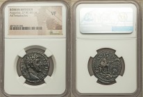 SYRIA. Seleucis and Pieria. Antioch. Augustus (27 BC-AD 14). AR tetradrachm (25mm, 1h). NGC VF. Dated year 42 of the Actian Era and year 60 of the Cae...