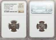 ANCIENT LOTS. Greek. Ca. 380-317 BC. Lot of two (2) AR fractions. NGC VF-Choice VF. Includes: Macedonian Kingdom, Philip III, AR drachm (3.98 gm), NGC...