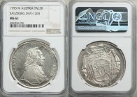 Salzburg. Hieronymus Taler 1793-M MS61 NGC, KM465, Dav-1265. An icy white example, lightly handling, which appears markedly frosty in the devices. 

H...