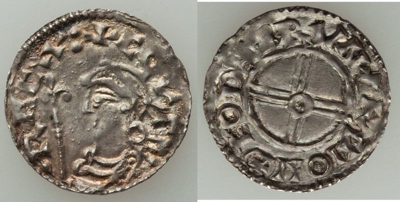 Kings of All England. Cnut (1016-1035) Penny ND (c. 1029-1035/6) XF, Thetford mi...