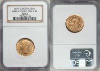 Victoria gold "Shield" Sovereign 1871 AU53 NGC, KM752, S-3856. Ex. Douro Treasure

HID09801242017