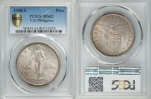 USA Administration Peso 1908-S MS63 PCGS, San Francisco mint, KM172.

HID09801242017