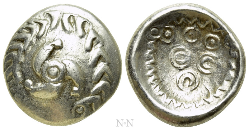 CENTRAL EUROPE. Germany. Vindelici. EL Stater (Circa 100-50 BC). 'Regenbogenschü...