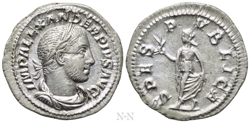 SEVERUS ALEXANDER (222-235). Denarius. Rome. 

Obv: IMP ALEXANDER PIVS AVG. 
...