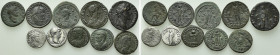 10 Roman Coins; Nero, Hadrian etc