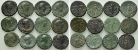 12 Asses and Dupondii; Hadrian etc