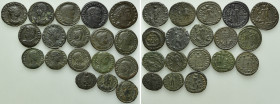 18 Late Roman Coins