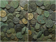 Circa 100 Roman Coins