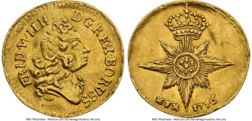 Prussia. Friedrich Wilhelm I gold 1/4 Ducat 1716-HFH AU Details (Bent) NGC, KM131, Fr-2347. HID09801242017 © 2024 Heritage Auctions | All Rights Reser...