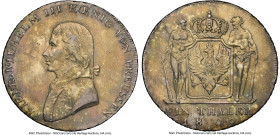 Prussia. Friedrich Wilhelm III Taler 1802-A AU55 NGC, Berlin mint, KM368. HID09801242017 © 2024 Heritage Auctions | All Rights Reserved www.HA.com/Tex...