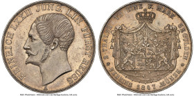 Reuss-Lobenstein-Ebersdorf. Heinrich LXXII 2 Taler 1847-A AU Details (Obverse Repaired) NGC, Berlin mint, KM5, J-103. HID09801242017 © 2024 Heritage A...