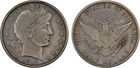 UNITED STATES: AR Barber half dollar, 1912, KM-116, lightly cleaned, light toning, still quite attractive, XF, ex Michael More Collection.

Estimate...